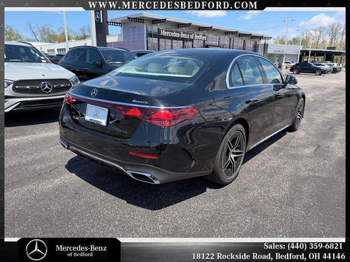 Black 2026 Mercedes-Benz E-Class E 350