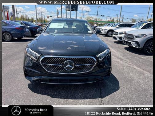 Black 2026 Mercedes-Benz E-Class E 350