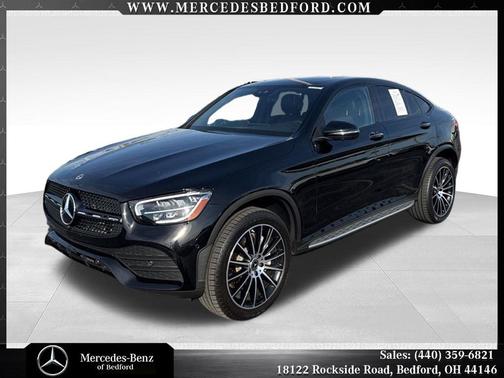 Black 2023 Mercedes-Benz GLC 300 4MATIC Coupe