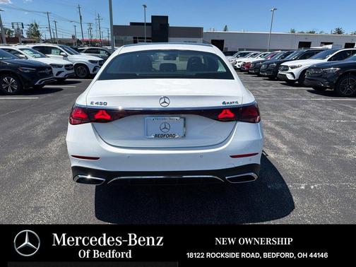 Polar White 2026 Mercedes-Benz E-Class 4MATIC