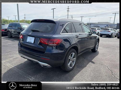 Lunar Blue Metallic 2022 Mercedes-Benz GLC 300 4MATIC