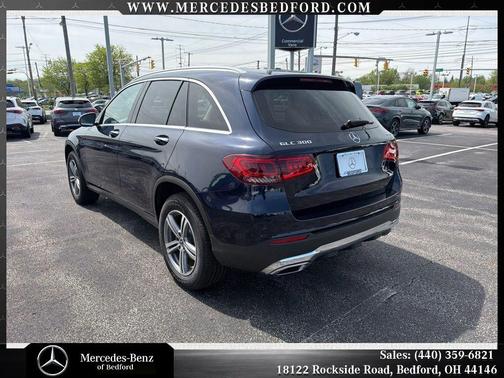 Lunar Blue Metallic 2022 Mercedes-Benz GLC 300 4MATIC