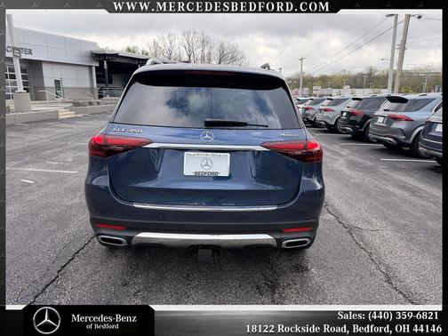 Twilight Blue Metallic 2026 Mercedes-Benz GLE 350 4MATIC