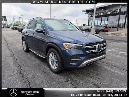 Twilight Blue Metallic 2026 Mercedes-Benz GLE 350 4MATIC