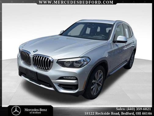 Glacier Silver Metallic 2019 BMW X3 xDrive30i
