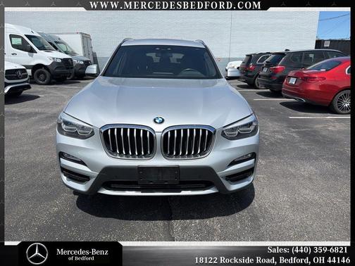 Glacier Silver Metallic 2019 BMW X3 xDrive30i