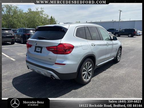 Glacier Silver Metallic 2019 BMW X3 xDrive30i