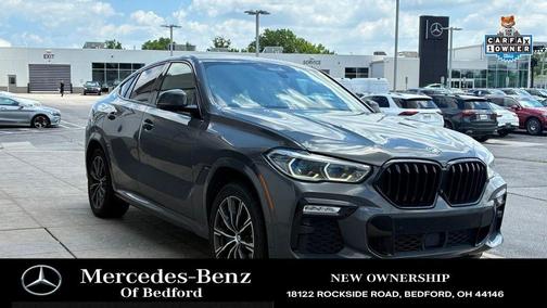 Dravit Grey Metallic 2021 BMW X6 M50i