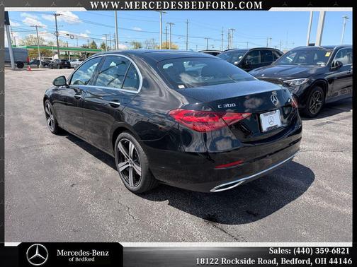 Black 2026 Mercedes-Benz C-Class C 300 4MATIC
