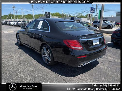 Black 2017 Mercedes-Benz E-Class E 300