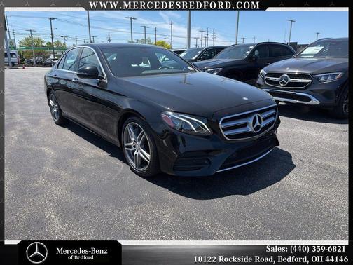 Black 2017 Mercedes-Benz E-Class E 300