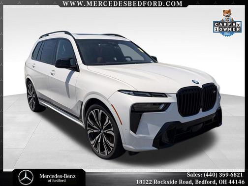 Alpine White 2024 BMW X7 M60i