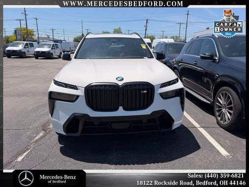 Alpine White 2024 BMW X7 M60i