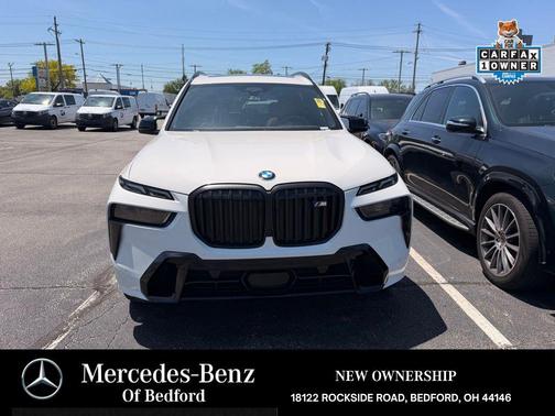 Alpine White 2024 BMW X7 M60i