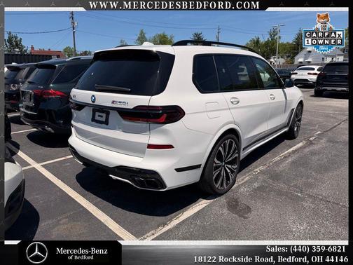 Alpine White 2024 BMW X7 M60i