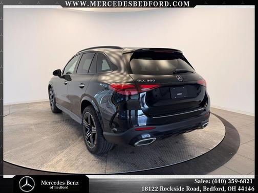 Black 2026 Mercedes-Benz GLC 300 4MATIC