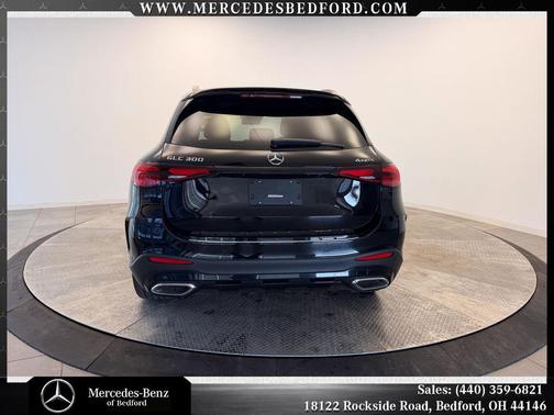 Black 2026 Mercedes-Benz GLC 300 4MATIC