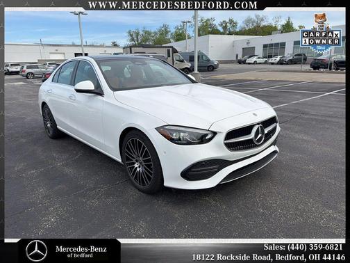 Polar White 2023 Mercedes-Benz C-Class C 300 4MATIC