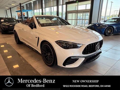 MANUFAKTUR Moonlight White Metallic 2026 Mercedes-Benz AMG CLE 53 4MATIC+