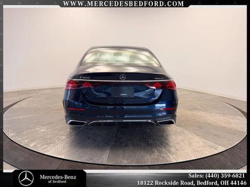 Nautical Blue Metallic 2026 Mercedes-Benz E-Class E 350