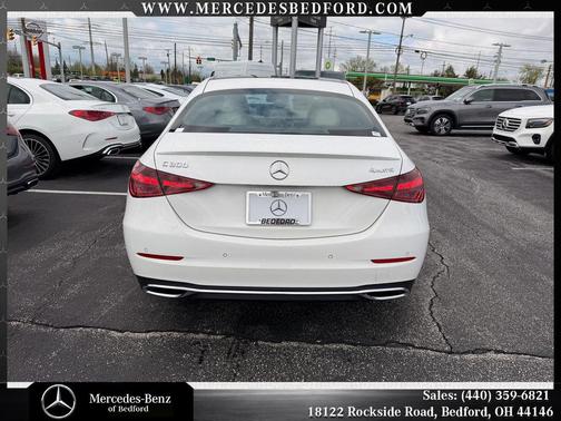 Polar White 2026 Mercedes-Benz C-Class C 300 4MATIC