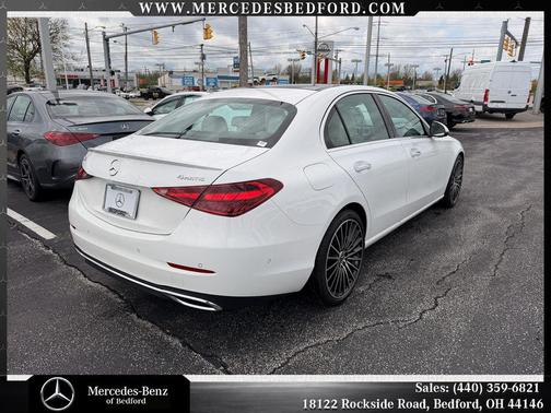 Polar White 2026 Mercedes-Benz C-Class C 300 4MATIC