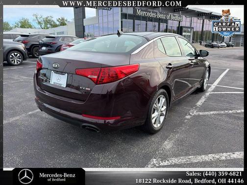 Dark Cherry 2013 Kia Optima EX