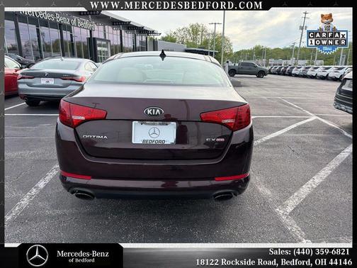 Dark Cherry 2013 Kia Optima EX