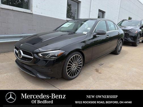 Black 2026 Mercedes-Benz C-Class C 300 4MATIC