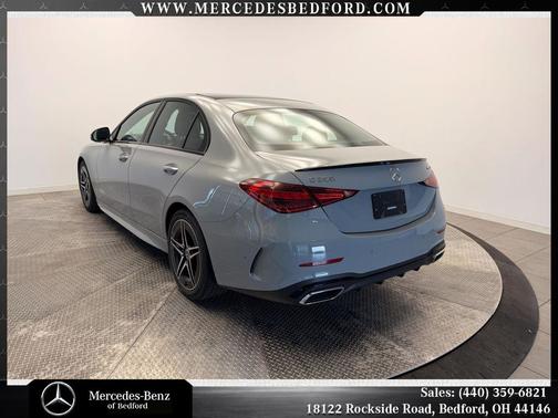 Gray 2026 Mercedes-Benz C-Class C 300 4MATIC