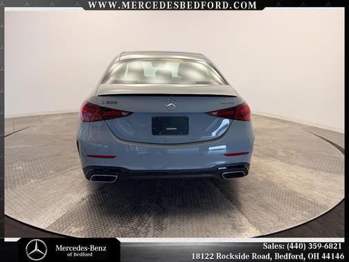 Gray 2026 Mercedes-Benz C-Class C 300 4MATIC