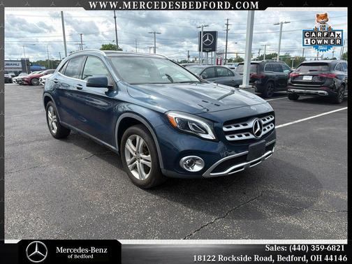 Denim Blue Metallic 2019 Mercedes-Benz GLA 250 4MATIC