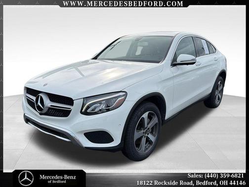 Polar White 2017 Mercedes-Benz GLC 300 4MATIC Coupe