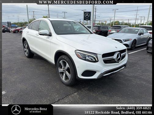 Polar White 2017 Mercedes-Benz GLC 300 4MATIC Coupe