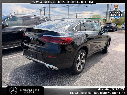 Black 2023 Mercedes-Benz GLC 300 4MATIC Coupe