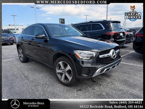 Black 2023 Mercedes-Benz GLC 300 4MATIC Coupe
