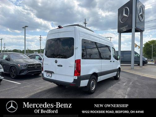 Arctic White 2025 Mercedes-Benz Sprinter 2500 Standard Roof