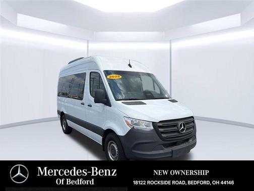 Arctic White 2025 Mercedes-Benz Sprinter 2500 Standard Roof