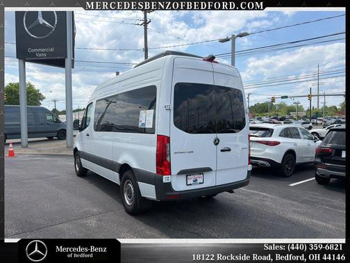 Arctic White 2025 Mercedes-Benz Sprinter 2500 Standard Roof