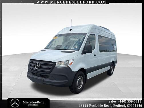 Arctic White 2025 Mercedes-Benz Sprinter 2500 Standard Roof