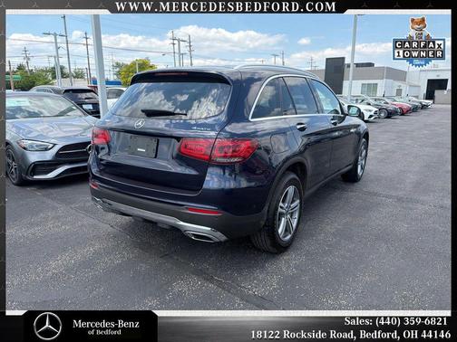Blue 2022 Mercedes-Benz GLC 300 4MATIC