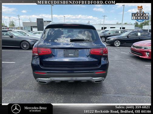 Blue 2022 Mercedes-Benz GLC 300 4MATIC