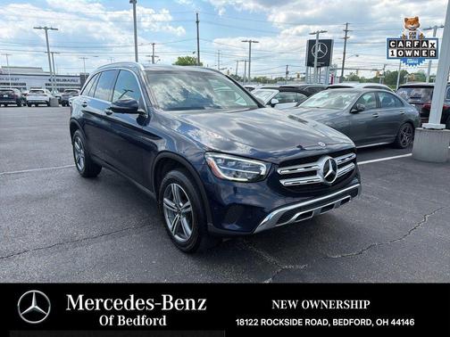 Blue 2022 Mercedes-Benz GLC 300 4MATIC