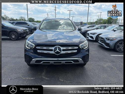 Blue 2022 Mercedes-Benz GLC 300 4MATIC