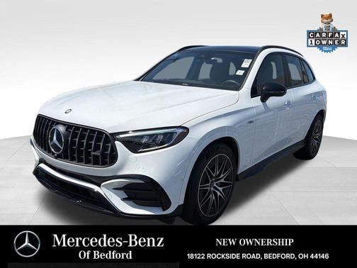 White 2026 Mercedes-Benz AMG GLC 43 4MATIC