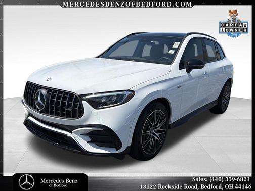 White 2026 Mercedes-Benz AMG GLC 43 4MATIC
