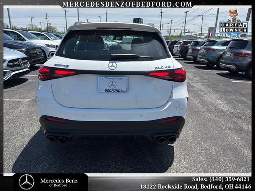 White 2026 Mercedes-Benz AMG GLC 43 4MATIC