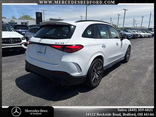 White 2026 Mercedes-Benz AMG GLC 43 4MATIC