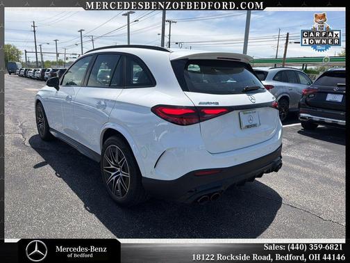 White 2026 Mercedes-Benz AMG GLC 43 4MATIC