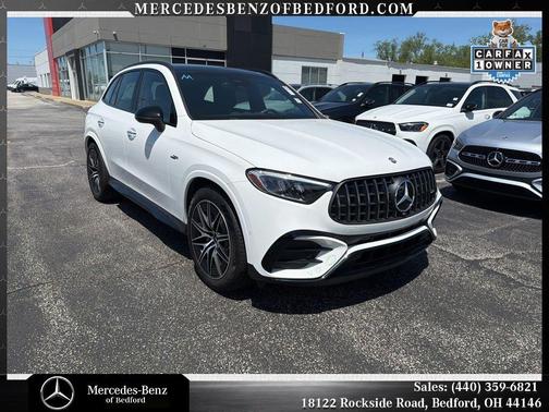 White 2026 Mercedes-Benz AMG GLC 43 4MATIC